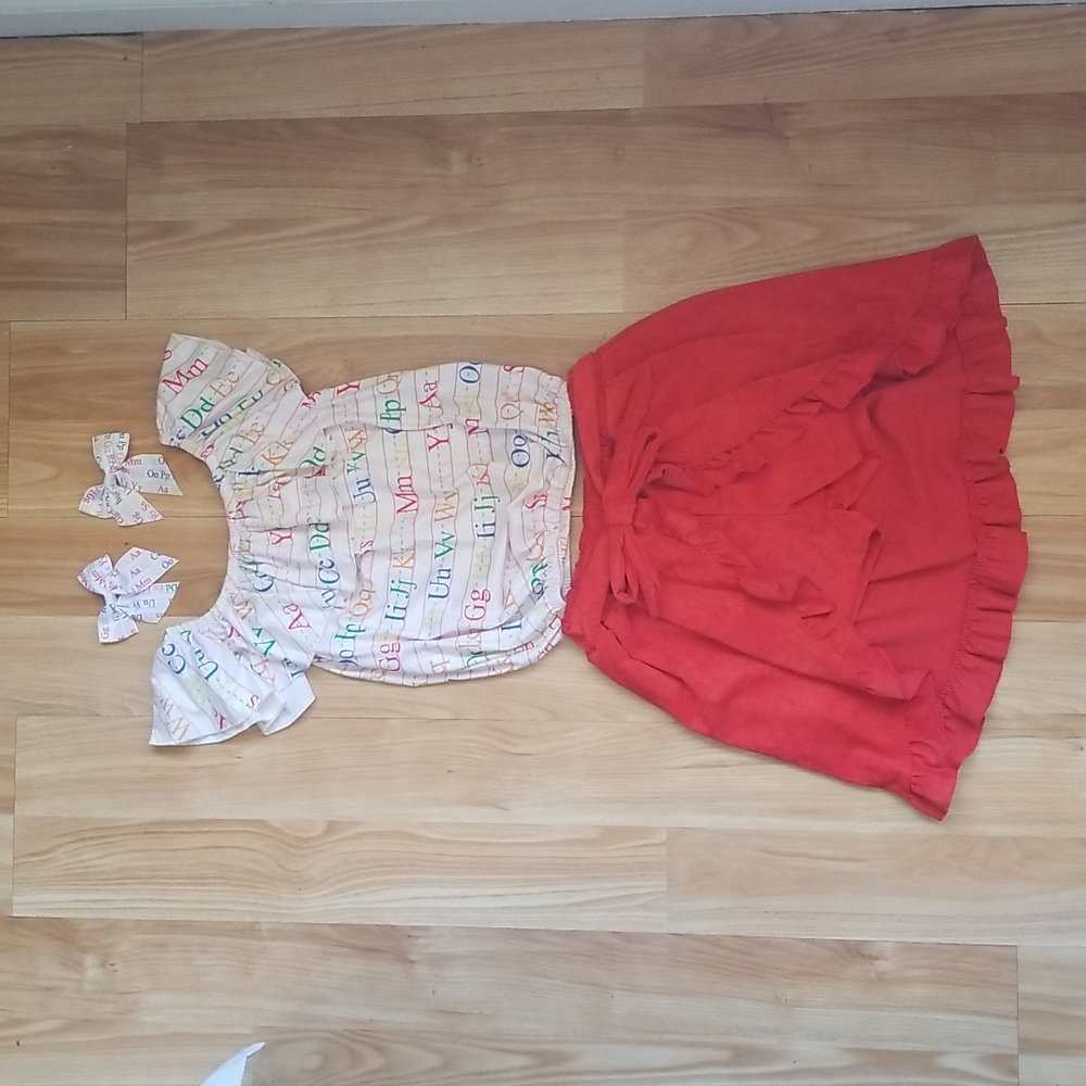 Girls Sparkle and pink outfit
